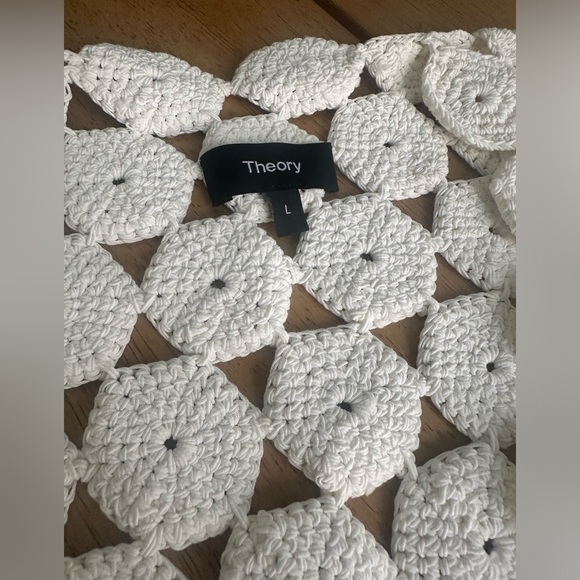 Theory crochet tank top. Gorgeous!! - Picture 6 of 11